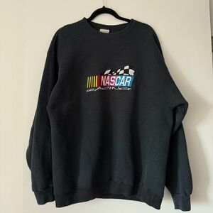 Vintage nascar embroidered crewneck